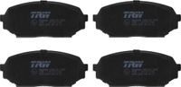 TRW GDB1028 Remvoeringset, schijfrem, set van 4 | Compatibel met: MAZDA MX-5 I