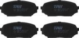TRW GDB1028 Remvoeringset, schijfrem, set van 4 | Compatibel met: MAZDA MX-5 I