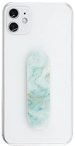 MOMOSTICK Smartphone Vingerhouder Mobiele Telefoon Ring Marmer Serie Turquoise