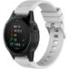 Garmin Bracelet silicone brillant Forerunner 955 (blanc)