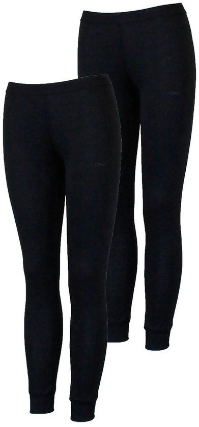 Campri Thermobroek (2-PACK) - Sportbroek - Dames - Maat M - Zwart