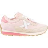 MUNICH Sneakers laag 'UM' crème / oudroze / pastelroze / wit
