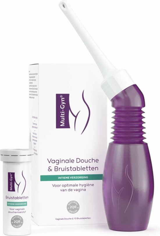 Multi-Gyn Vaginale Douche &amp; Bruistabletten 10 tabletten