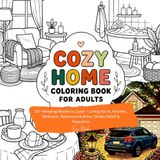 Cozy Home Coloring Book For Adults