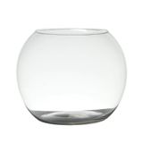 Hakbijl Glass Glazen bubble bol vaas h20xø25cm