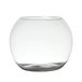 Hakbijl Glass Glazen bubble bol vaas h20xø25cm