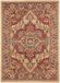 SAFAVIEH Mahal Collection Accent tapijt - 3' x 5', rood en natuurlijk
