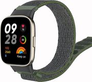 Strap-it Bracelet de montre intelligent en nylon - Vert militaire