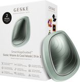 GESKE SmartAppGuided™ Sonic Warm & Cool Mask | 9 in 1 | Beauty LED-gezichtsmasker | Volledig LED-spectrum en roodlichttherapie | Warmte | Koeling | Verhoogde inname van gezichtsverzorging