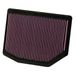 K&N Vervangingsluchtfilter compatibel met BMW X3 SI 2.5, 3.0 2006-2010 / Z4 2.0 2005-2008 / Z4 2.5, 3.0 2006-2009 (33-2372)