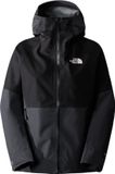 The North Face Jazzi Gtx Jas Dames Softshell Asphalt Grey/Tnf Black L