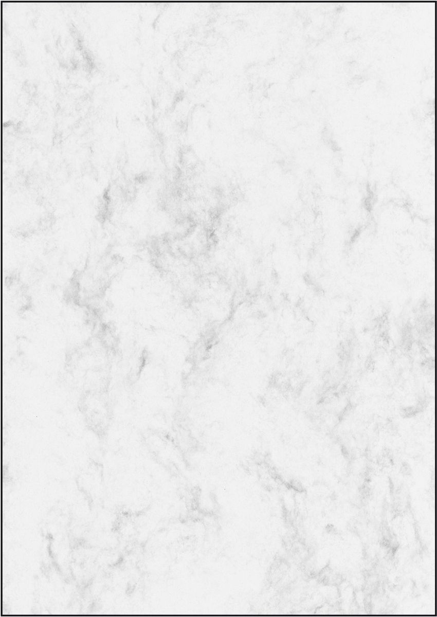 Sigel Gemarmerd papier DP371 - wit/grijs