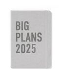 Letts of London Big Plans A5 week om 2025 dagboek te bekijken - steen