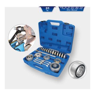 Brilliant Tools Wiellagergereedschapset, 31-dlg