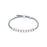 LIEBESKIND BERLIN Armband – elegante armband van gepolijst roestvrij staal – zilver – verstelbaar tot 21 cm – waterdicht en huidvriendelijk