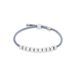 LIEBESKIND BERLIN Armband – elegante armband van gepolijst roestvrij staal – zilver – verstelbaar tot 21 cm – waterdicht en huidvriendelijk