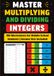Master Multiplying and Dividing Integers: 100 Worksheets for Middle School Students | Answer Key Included