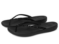 FitFlop Iqushion Multi-Crystal Ergonomic Flip-Flops Vrouwen - Zwart