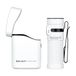 OLIGHT Baton 4 mini-zaklamp, oplaadbaar, vermogen, 1300 lm, 170 m, waterdicht, IPX8, voor kamperen, wandelen en huishouden (wit)