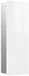 Emco asis pure kastmodule, inbouw, deurscharnier rechts, glasfront, 730x250mm, 2 glazen leggers, 975527407, Kleur: Aluminium/Optiwit