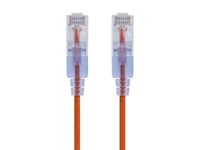 Monoprice 16326 Netwerkkabel Oranje 2,1 m Cat6a U/UTP