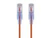 Monoprice 16326 Netwerkkabel Oranje 2,1 m Cat6a U/UTP