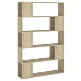 VidaXL Eikenhout Tv-meubel 100x24x32 cm