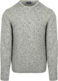 Suitable Trui Donnegal Tweed Eco Wool Grijs - Maat 3XL - Heren