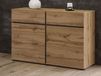 CROSSAIR Commode 2 portes 2 tiroirs chêne wotan