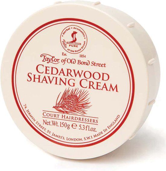 Taylor of Old Bond Street Cedarwood Shaving Cream 150 gr. | Face Care