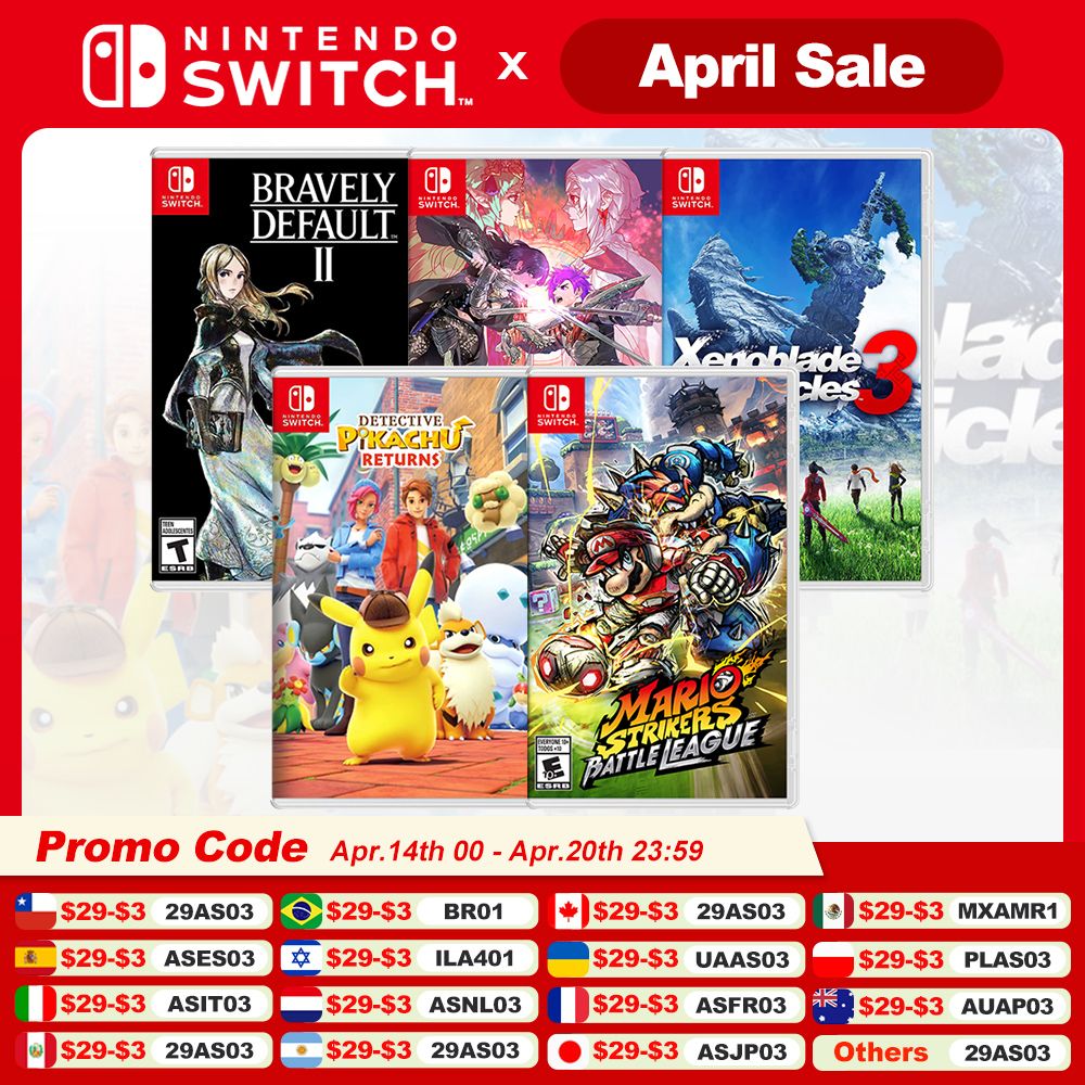 Nintendo Switch Games - Special Discount Collection - Physical