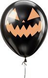 FIESTAS GUIRCA 10 ballonnen met pompoengezicht (30 cm), Halloween-decoratie en kostuumfeesten, ideaal voor spookfeesten en thema-evenementen, voor alle gebruikers, zwart
