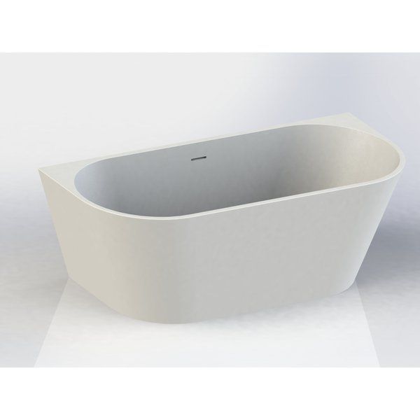 Arcqua Pinto back to wall ligbad 180x80 glans wit BAD101010