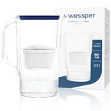 Wessper Waterfilterkan 2,8 liter, Blauw