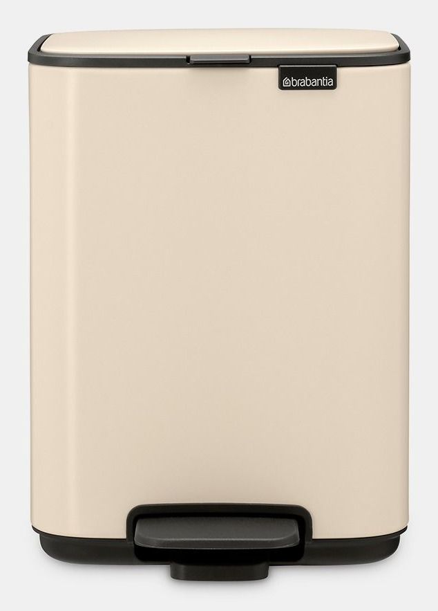 Brabantia Bo Pedaalemmer - 4 l - Soft Beige