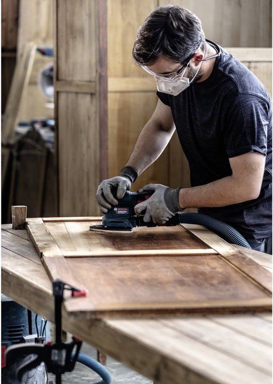 Bosch EXPERT M480 Schuurnet - 10 stuks - Korrel 100 - 80x133mm