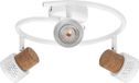 Osram DECOR SPOT CORK Spiral, 3 x 3,4W, 690lm, wit, spot, verstelbare koppen, dimbaar, GU10