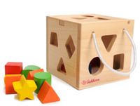 Eichhorn Cube de tri des formes - Multi - 1+ ans