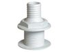 Nuova Rade PASSE-PAROI 3/4 FIL, 18MM TUYAU BLANC, EMBALLAGE 5 - PRIX PAR PIÈCE