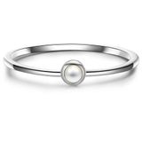 Glanzstücke München Zilveren ring Sterling zilver Paarelmoer dames