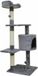 Anders BigBuy Pets Krabpaal Jasper 40 x 40 x 114 cm Grijs