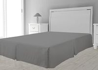 Tijdloos Stamkachel Microvezel, Polyester, Grijs, 140 x 190 cm Dekbedovertrek