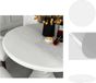 vidaXL nappe Ø80 cm 2 mm PVC transparent