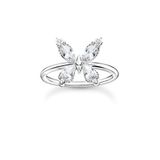 Thomas Sabo Damesring 925 Zilver Zirkonia Maat 52