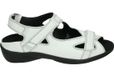 Durea 7258 H Sandalen Dames Wit/beige Maat 39