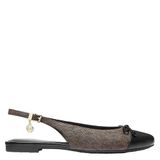 Michael Kors Piper Flex Ballet imitatieleren loafers - bruin