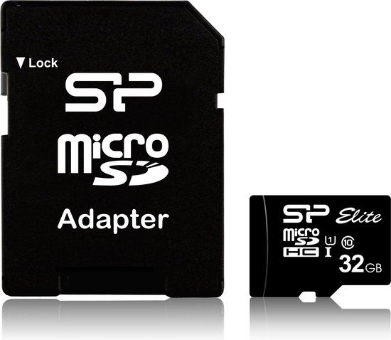 Silicon Power 32GB Elite MicroSDHC Class10 UHS-1 - Incl. SD Adapter