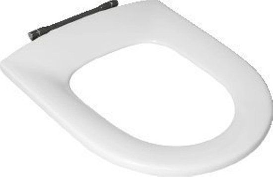 Villeroy & Boch O.novo Closetzitting 9M636101 - Hangend toilet - Zonder spoelrand - Soft-close - Vierkant