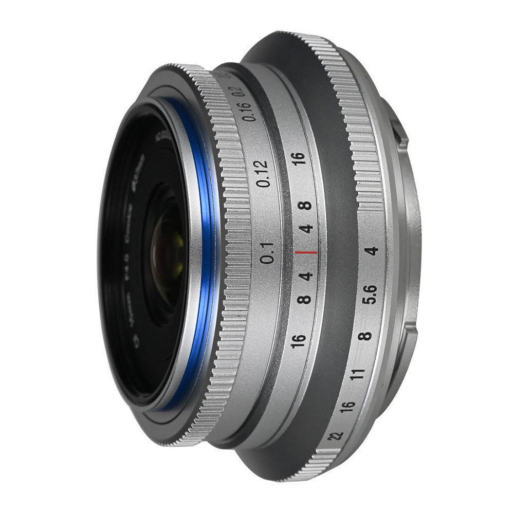 Laowa 10mm f/4.0 Cookie Fujifilm X-mount objectief Zilver