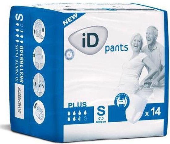 ID Pants S Plus 14 Stuks